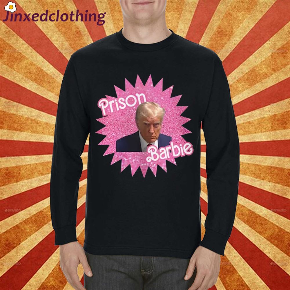 Prison Barbie Donald Trump Mugshot Sweatshirt 